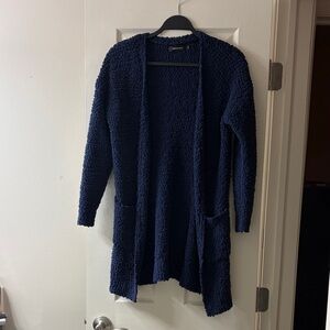 Cozy Navy Women's Cardigan